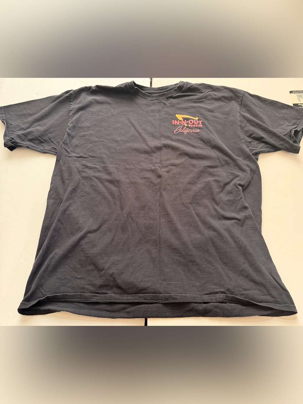 In-N-Out Burger California Cars Graphic T-Shirt Men’s XL Heavyweight Black